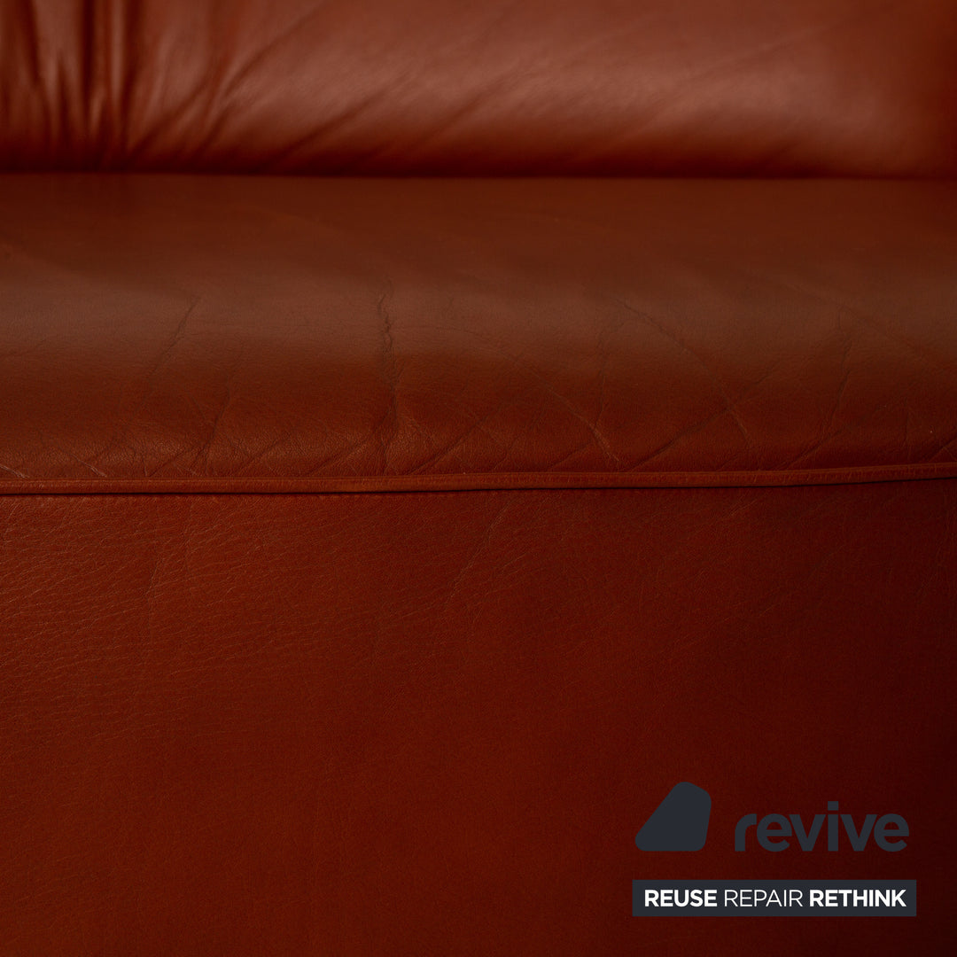 Walter Knoll Drift Leder Sessel Braun Sofa Couch