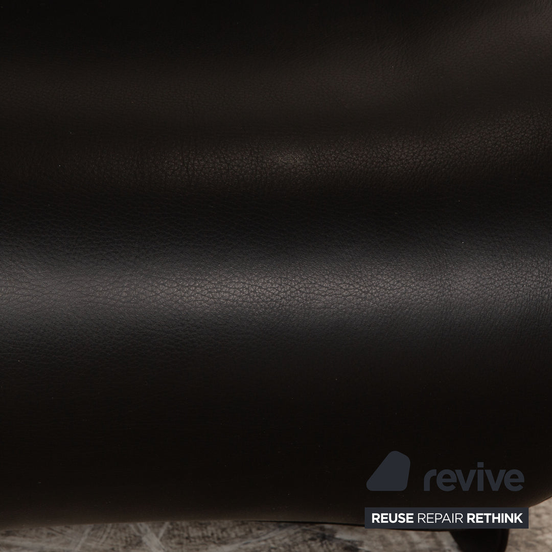 WK Wohnen Solo 699 Fauteuil en cuir noir Fonction