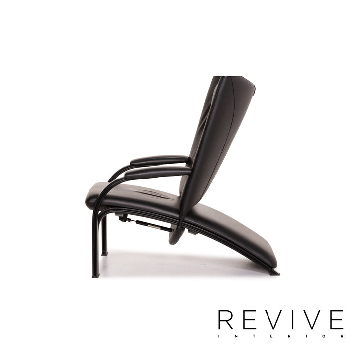 WK Wohnen Spot 698 Leder Sessel Schwarz Relaxfunktion Funktion Relaxsessel