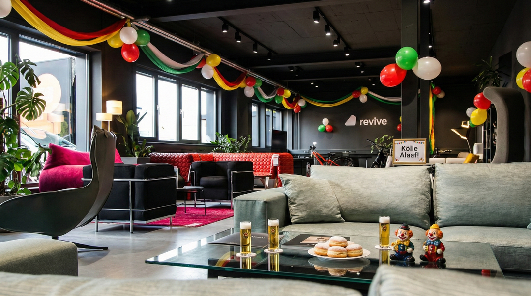 Revive Alaaf: Kamelle fürs Auge, Möbel fürs Herz