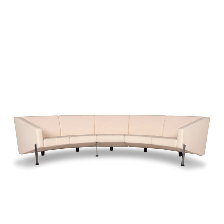 Fritz Hansen Decision Stoff Ecksofa Creme Sofa Couch #9833