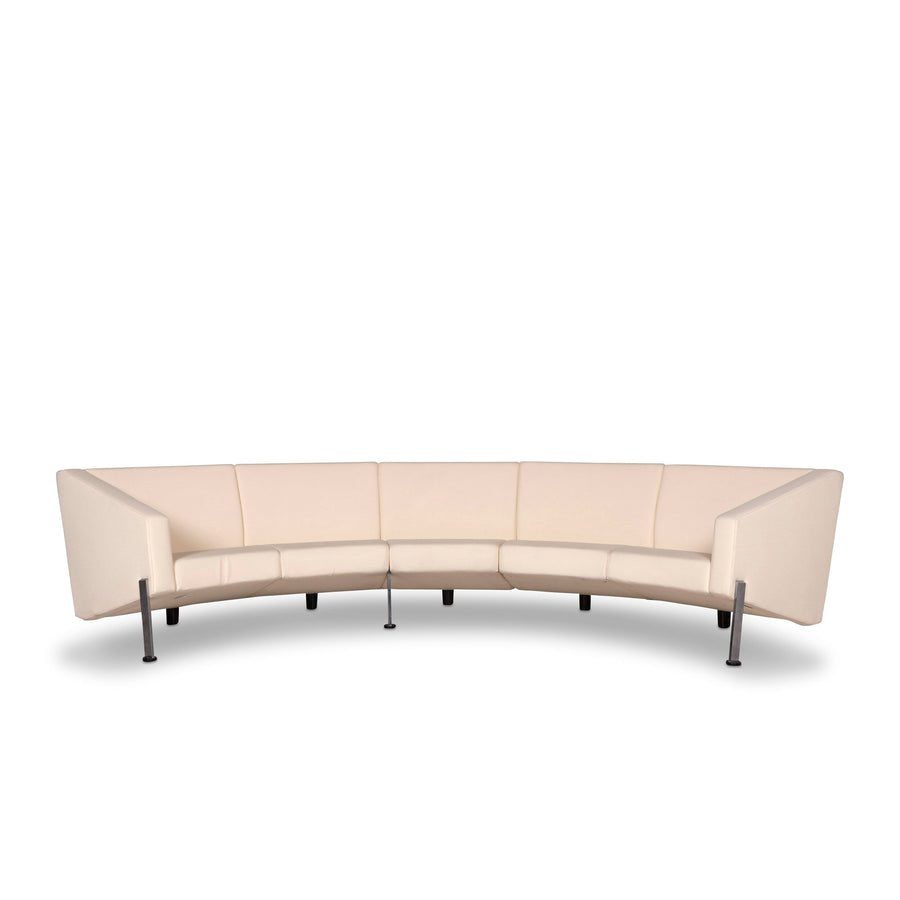 Fritz Hansen Decision Stoff Ecksofa Creme Sofa Couch #9833