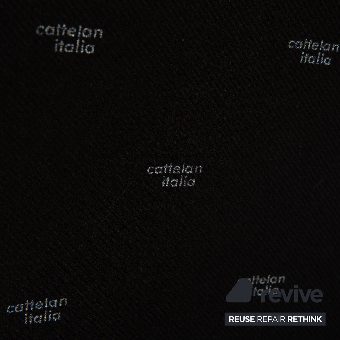 4er Garnitur Cattelan Italia Leder Stuhl Creme Elfenbein Butteryellow