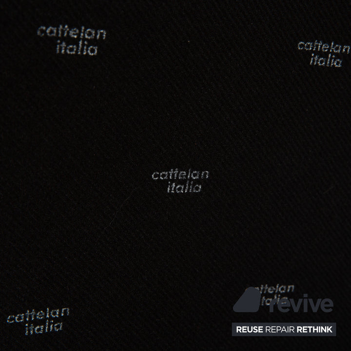 4er Garnitur Cattelan Italia Leder Stuhl Creme Elfenbein Butteryellow