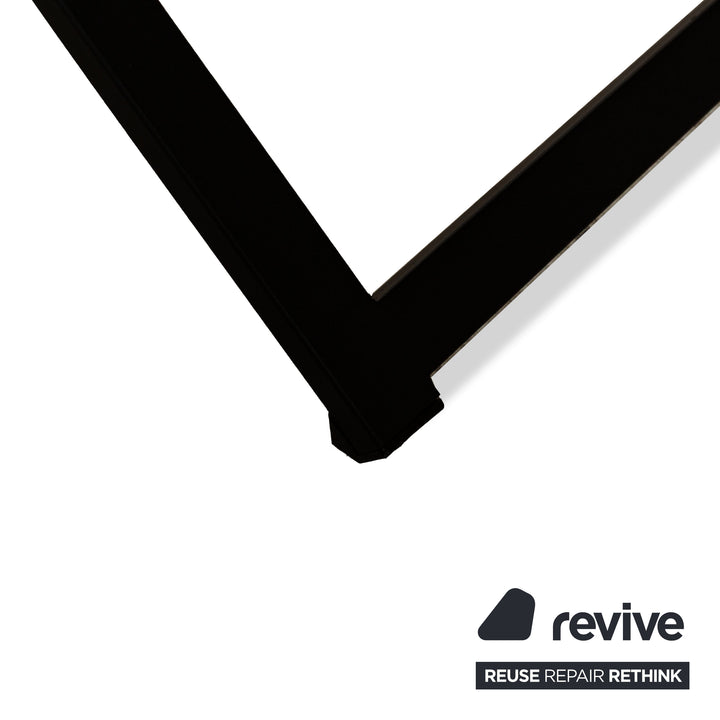 4er Garnitur KFF Sinus Stoff Stuhl Schwarz