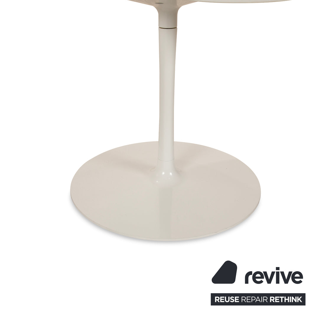 Set of 4 Mdf Italia Flow Chair Fabric Grey manual function