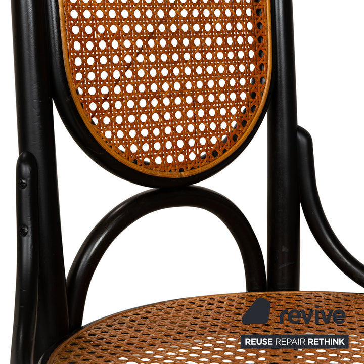 4er Stuhl-Garnitur Thonet Nr. 207 R Holz Stuhl Esszimmer Braun Kaffeehaus