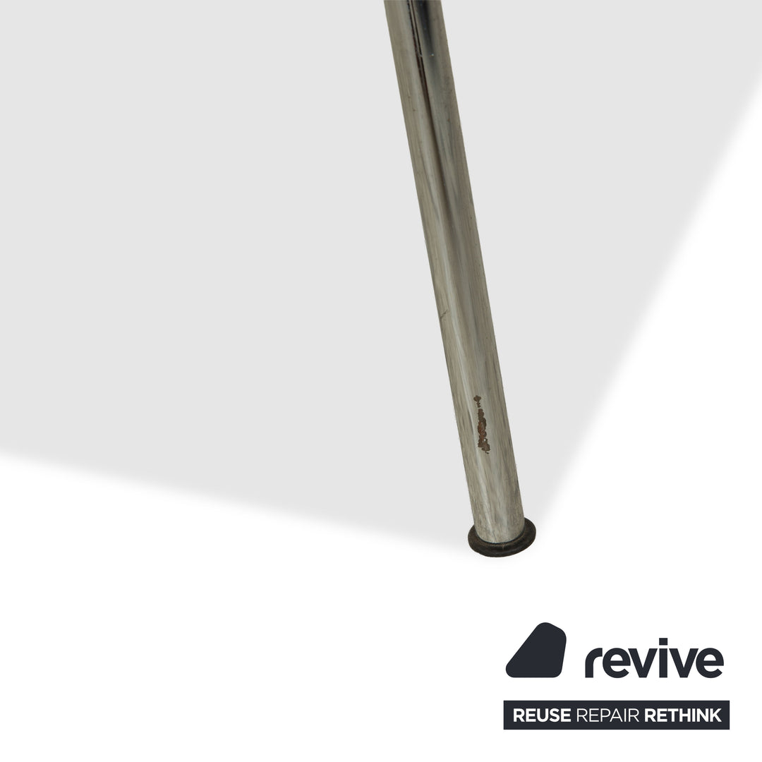 6er Garnitur Kartell Maui Stuhl Kunststoff Weiß Armlehnen