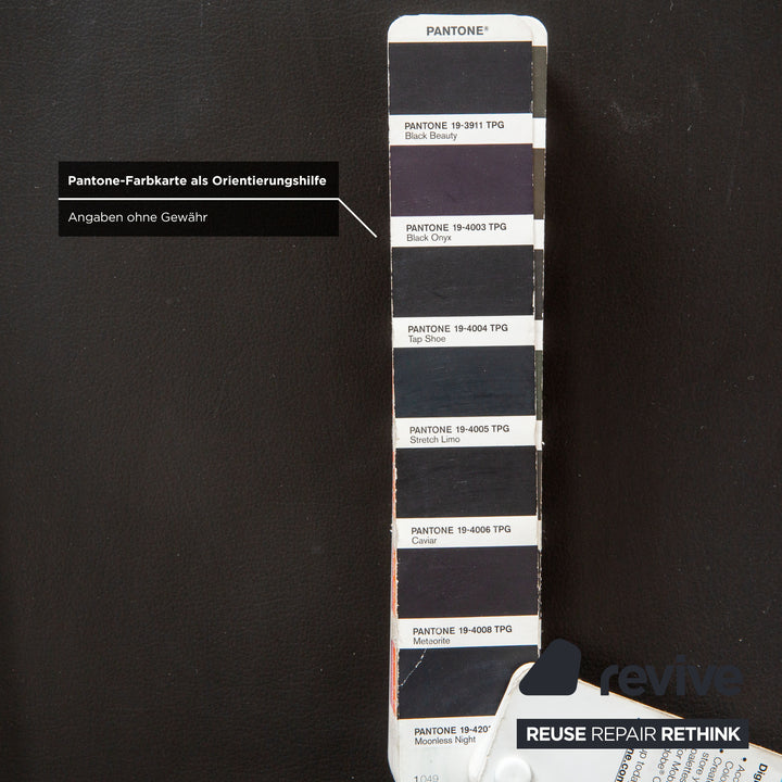 6er Garnitur Ronald Schmitt RST 16 Leder Stuhl Schwarz Esszimmer Armlehnstuhl