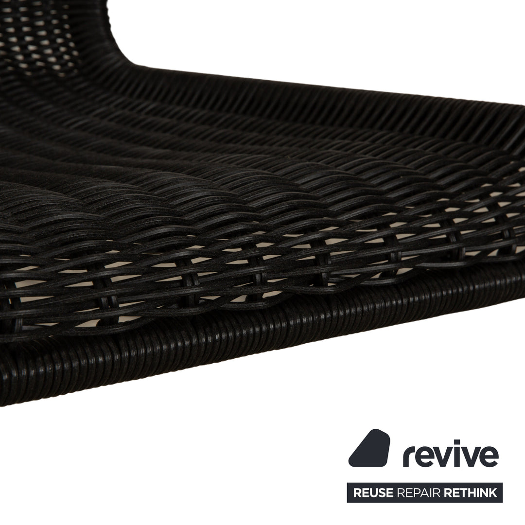 Lot de 6 tresses Tecta WK 725 gris foncé