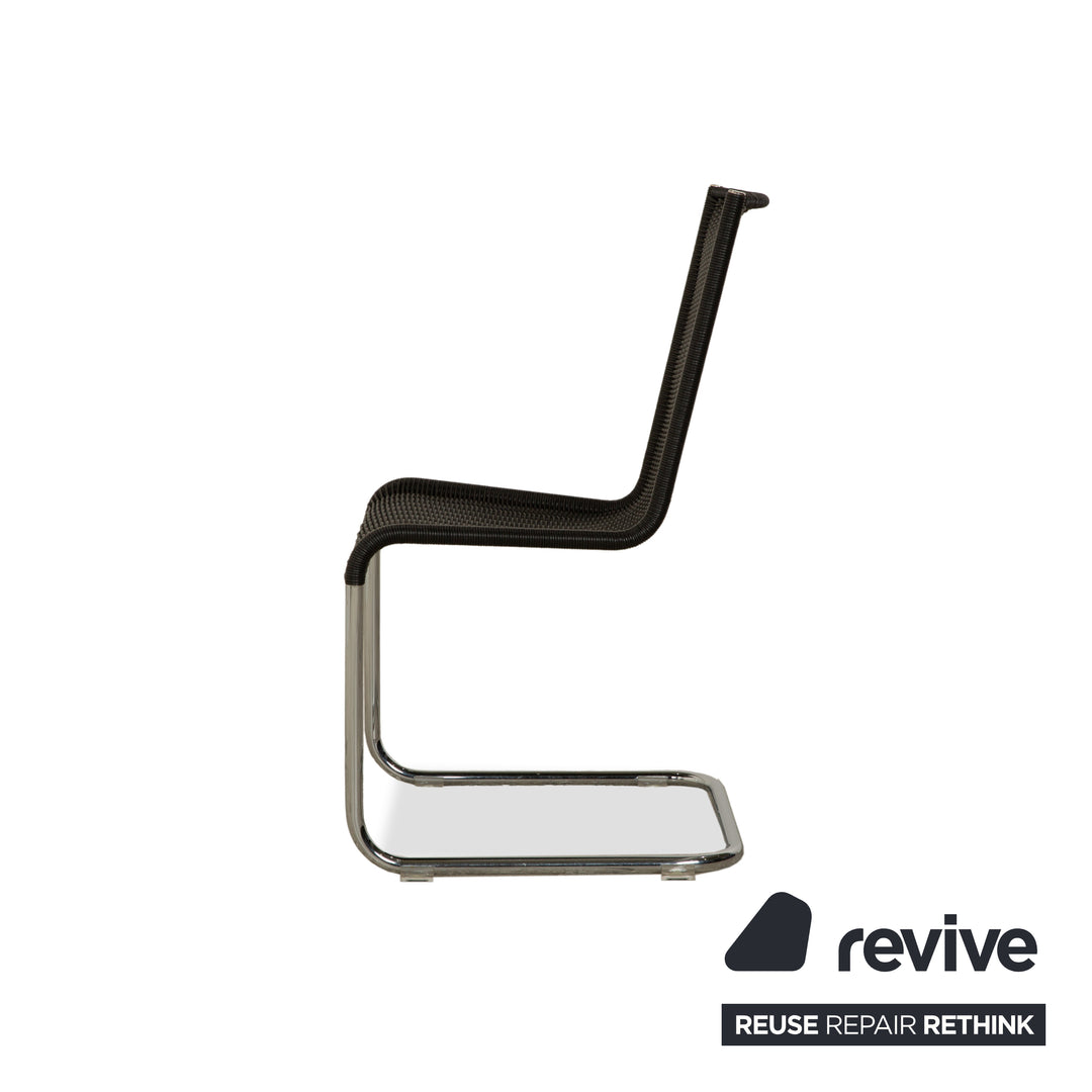 Lot de 6 tresses Tecta WK 725 gris foncé