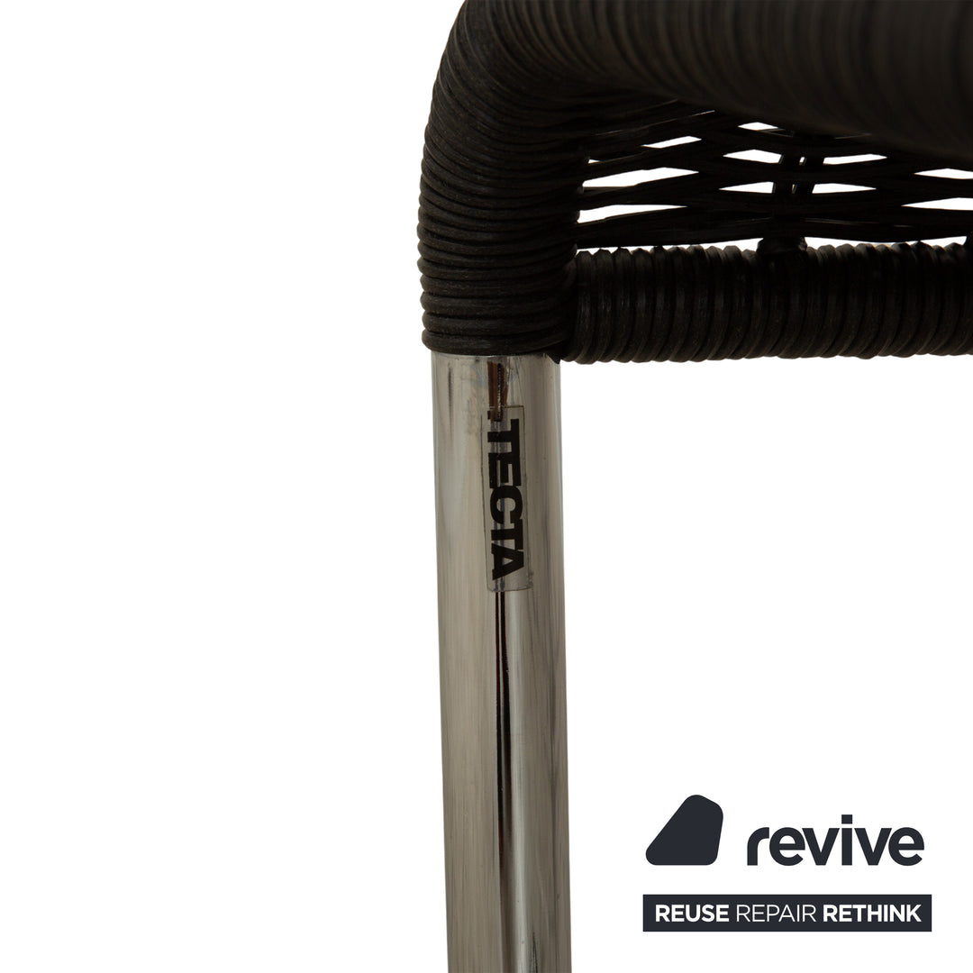 Lot de 6 tresses Tecta WK 725 gris foncé