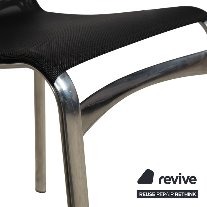 Ensemble de 6 chaises Alias Bigframe 44 / 440 en maille par Alberto Meda avec accoudoirs