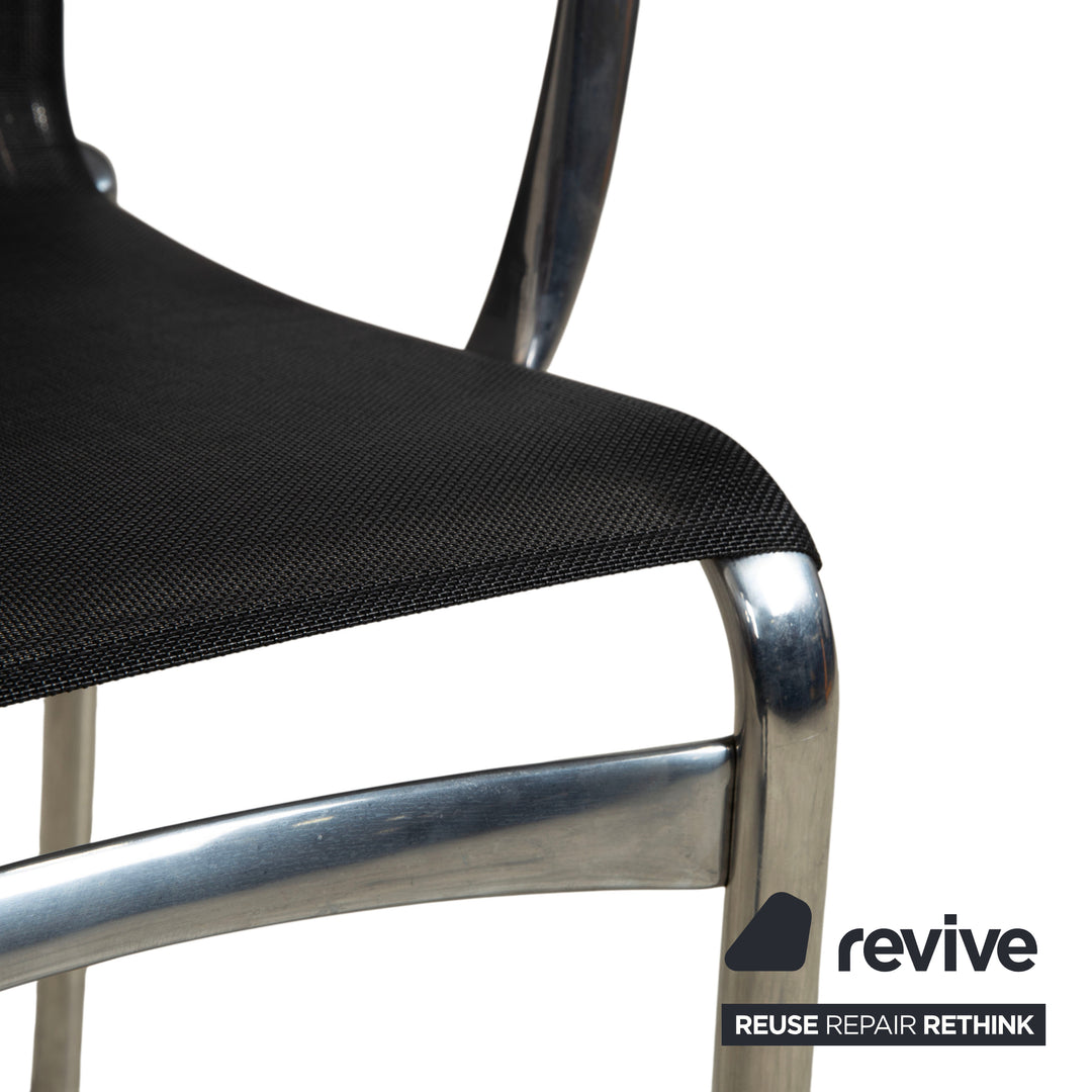 Ensemble de 6 chaises Alias Bigframe 44 / 440 en maille par Alberto Meda avec accoudoirs