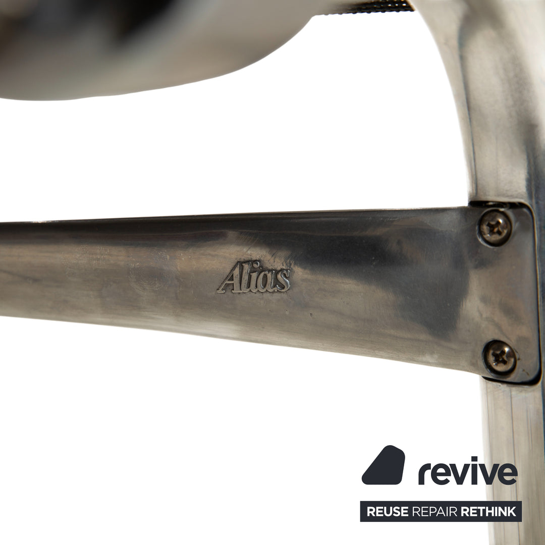 6er Set Alias Bigframe 44 / 440 Stuhl Garnitur Netz Alberto Meda Armlehnen