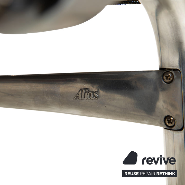 6er Set Alias Bigframe 44 / 440 Stuhl Garnitur Netz Alberto Meda Armlehnen