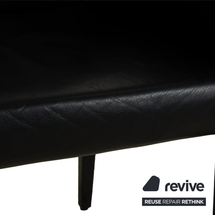 Ensemble de chaises 6 places Werther Classic en cuir noir