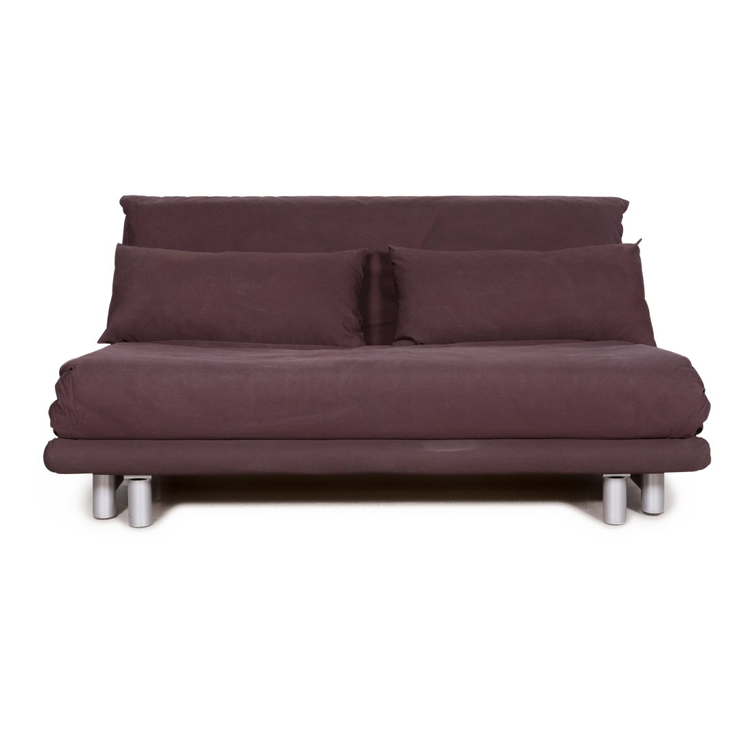ligne roset Multy designer fabric sofa gray three-seater couch function sofa bed sofa bed #8164