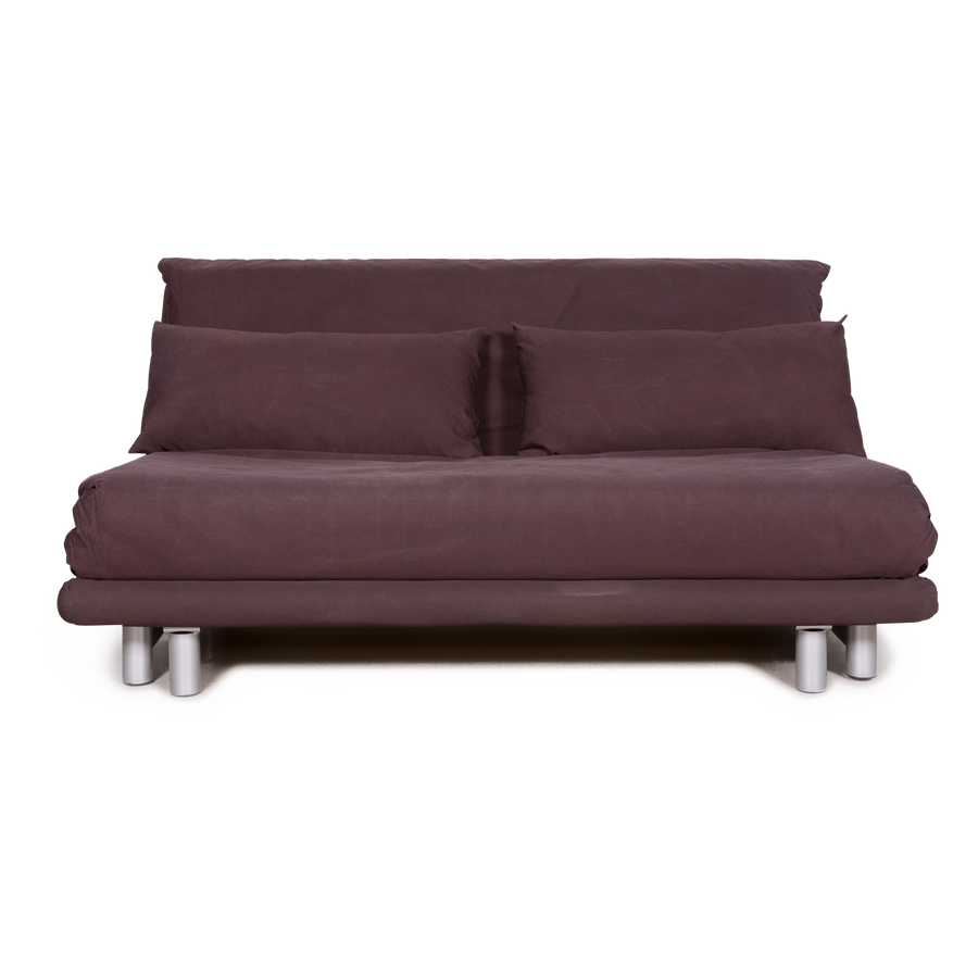 ligne roset Multy designer fabric sofa gray three-seater couch function sofa bed sofa bed #8164