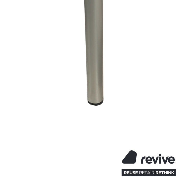 Ensemble de 8 chaises Calligaris en cuir marron pour salle à manger