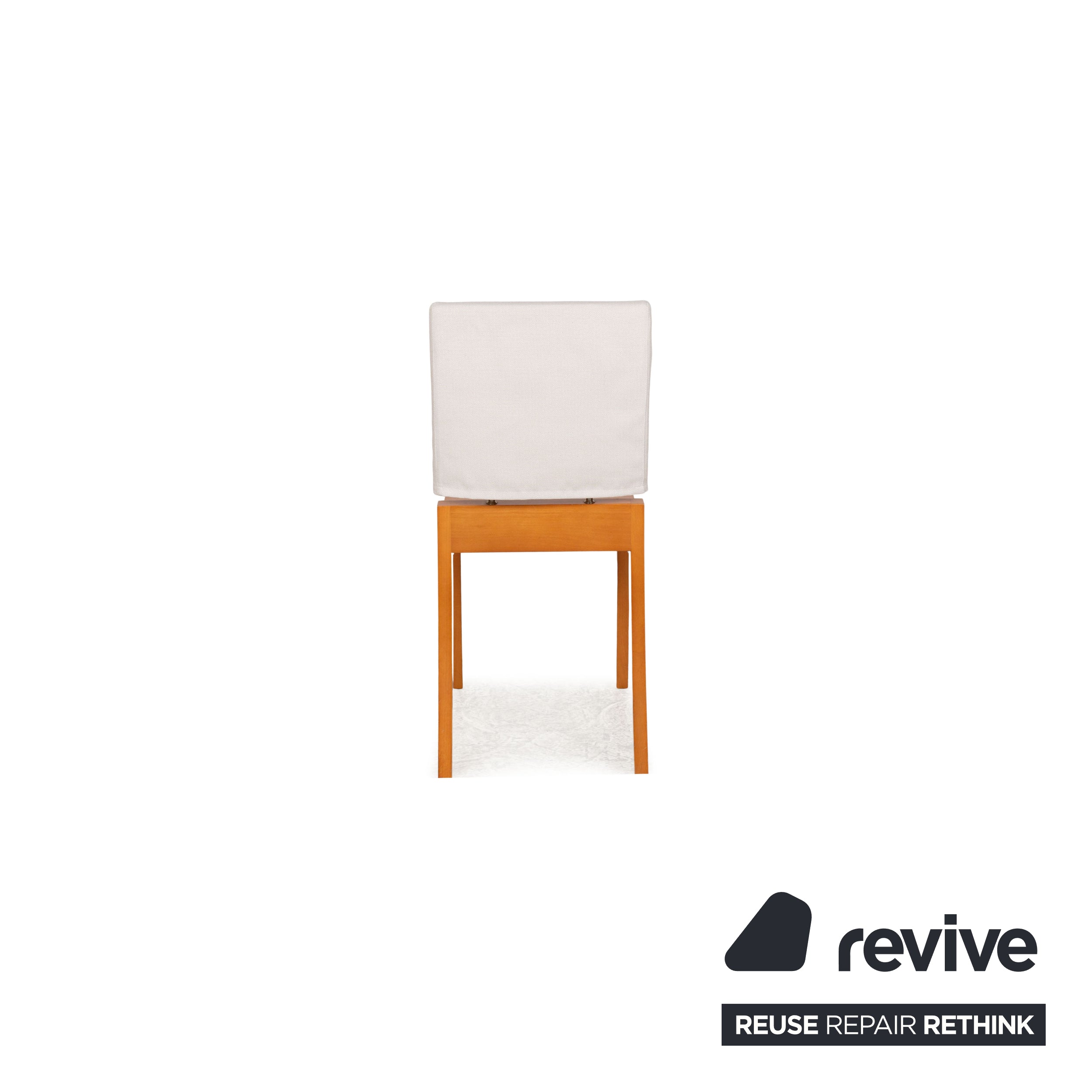 Lot de 8 chaises Ligne Roset Finn Wood marron