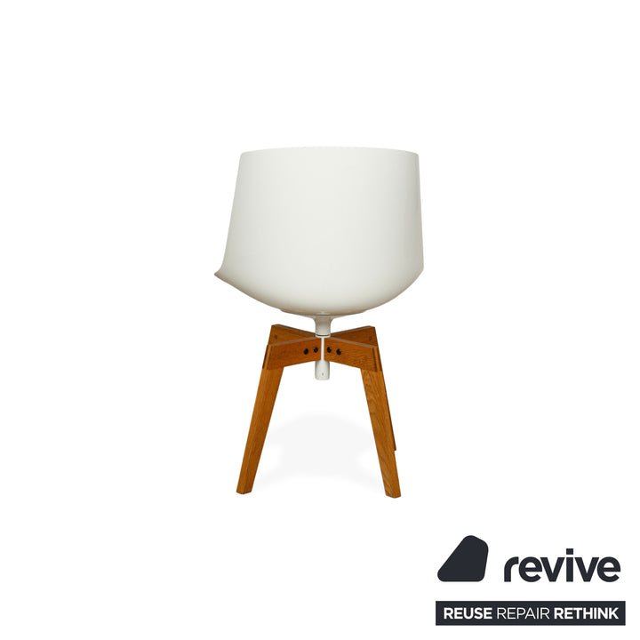 Set of 8 MDF Italia Flow Chair Plastic Chair White