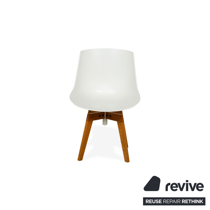 Set of 8 MDF Italia Flow Chair Plastic Chair White