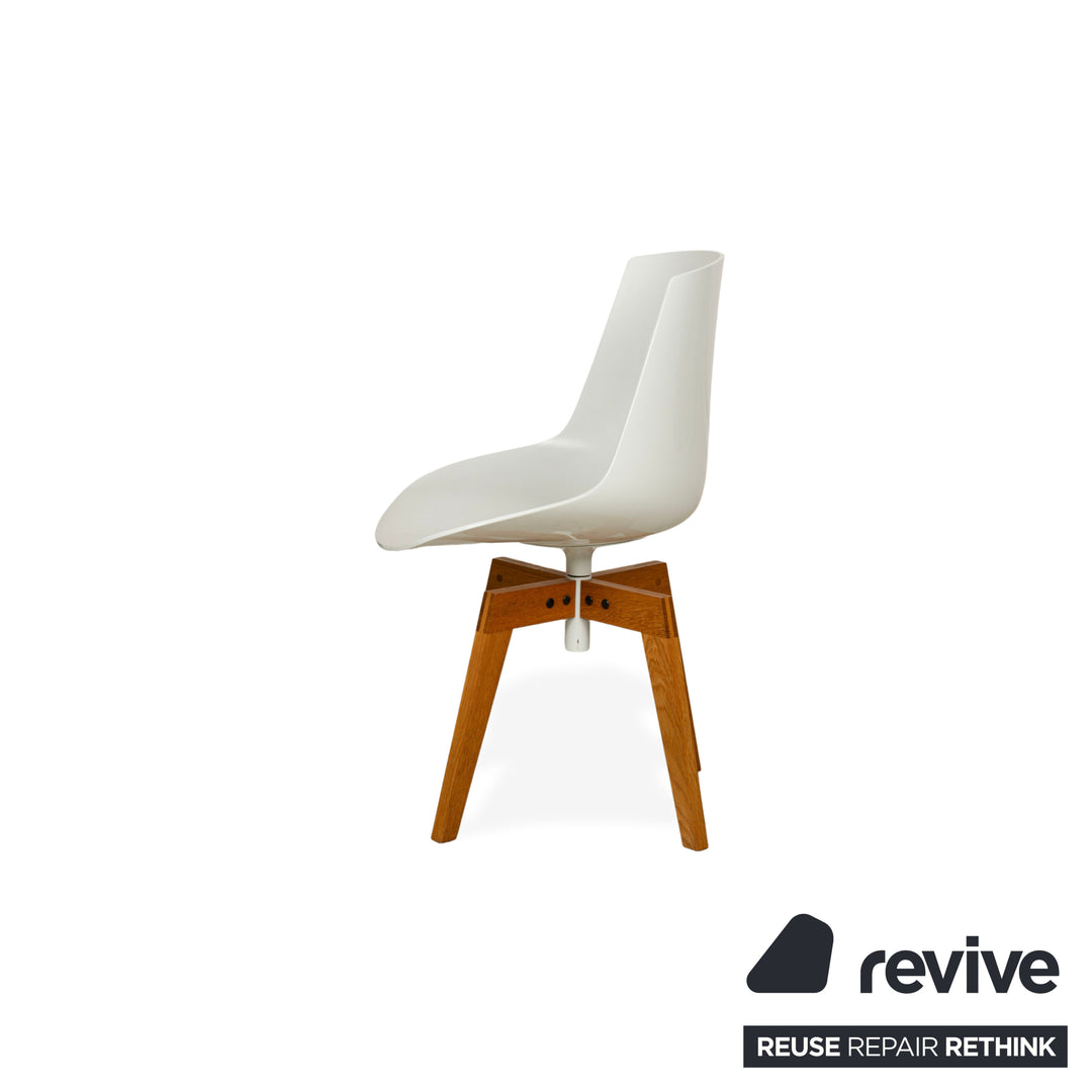Set of 8 MDF Italia Flow Chair Plastic Chair White