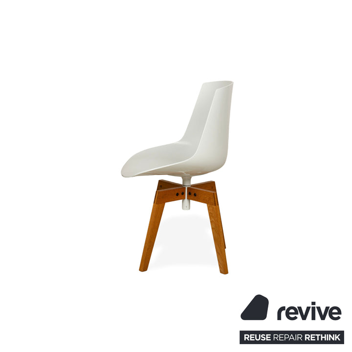 Set of 8 MDF Italia Flow Chair Plastic Chair White