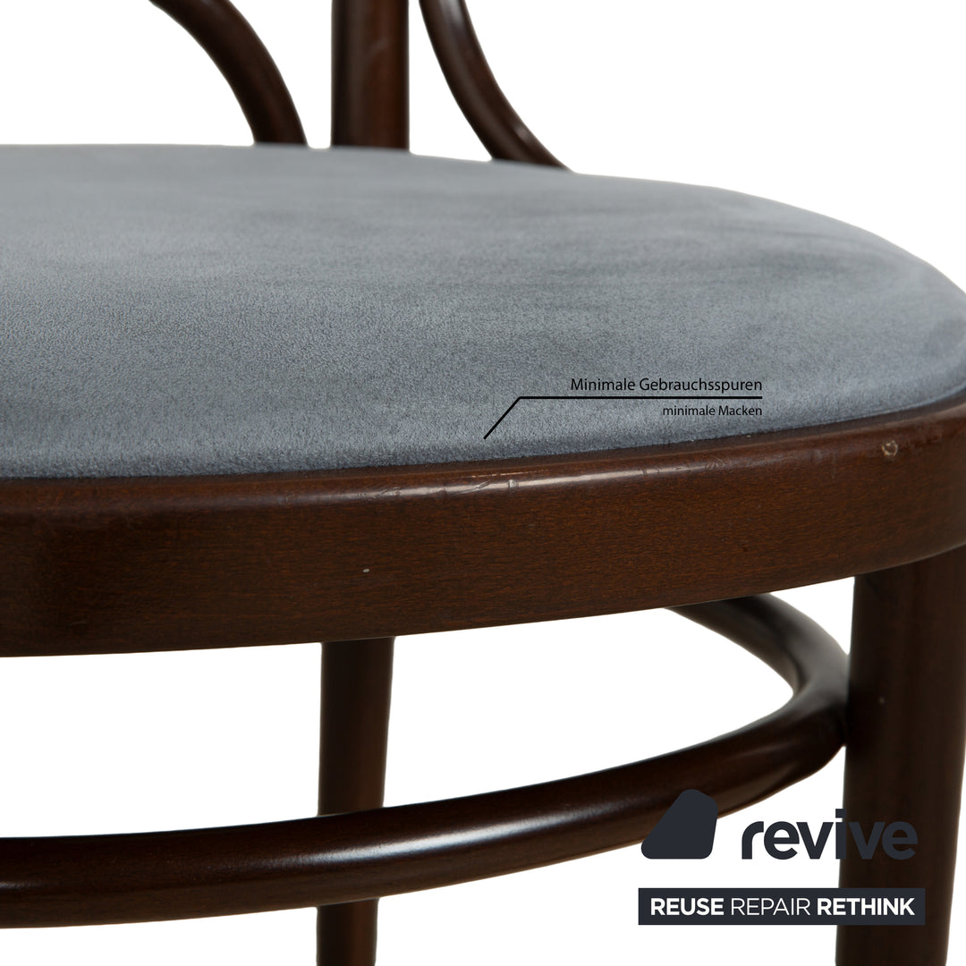 8er Stuhl Garnitur Thonet Holz Stuhl Braun Esszimmer