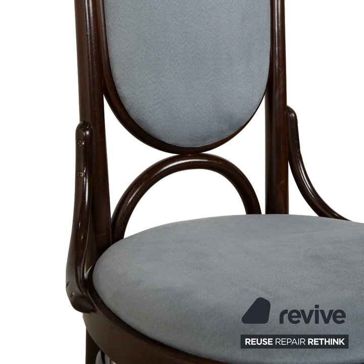 8er Stuhl Garnitur Thonet Holz Stuhl Braun Esszimmer