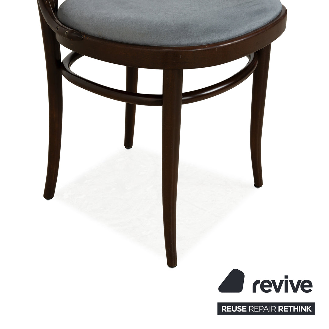8er Stuhl Garnitur Thonet Holz Stuhl Braun Esszimmer