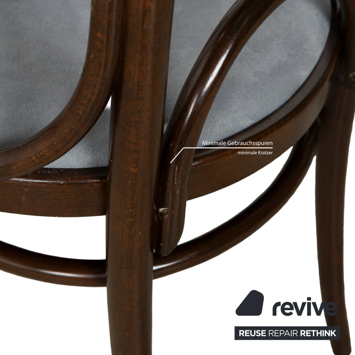 8er Stuhl Garnitur Thonet Holz Stuhl Braun Esszimmer