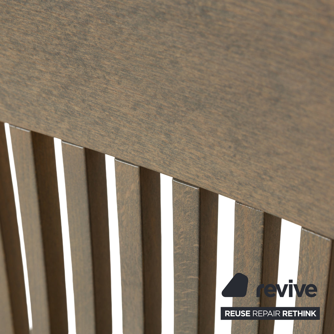 8-seater chair set TONON wooden chair brown grey purple armchairs