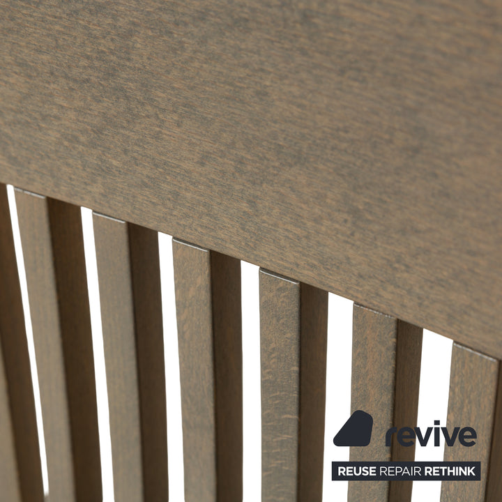 8-seater chair set TONON wooden chair brown grey purple armchairs