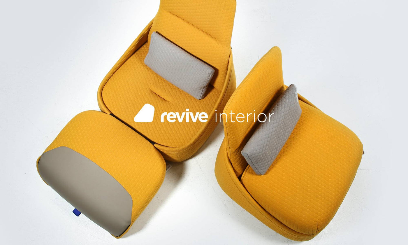 Gelbe Sessel - Revive Interior Vertical