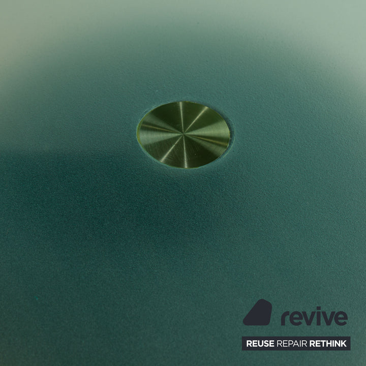 Acerbis Serenissimo Glas Tisch Rund Braun Silber Ø 145 cm