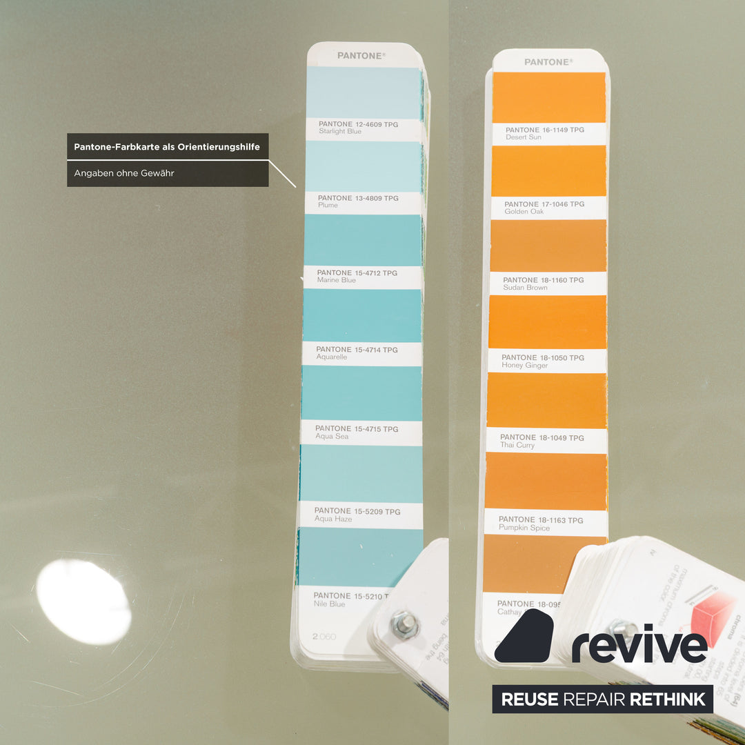 Acerbis Serenissimo Glas Tisch Rund Braun Silber Ø 145 cm