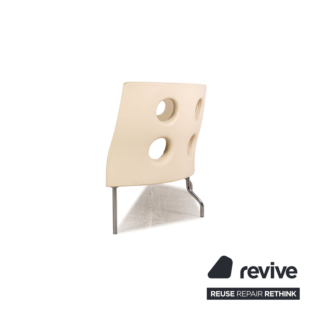 Alias ​​​​Flexus 916 Ensemble de canapé en simili cuir Crème Canapé trois places