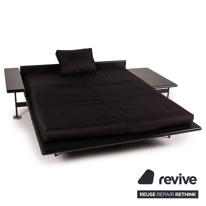 Arflex Pepper Stoff Schlafsofa Schwarz Dreisitzer Sofa Couch