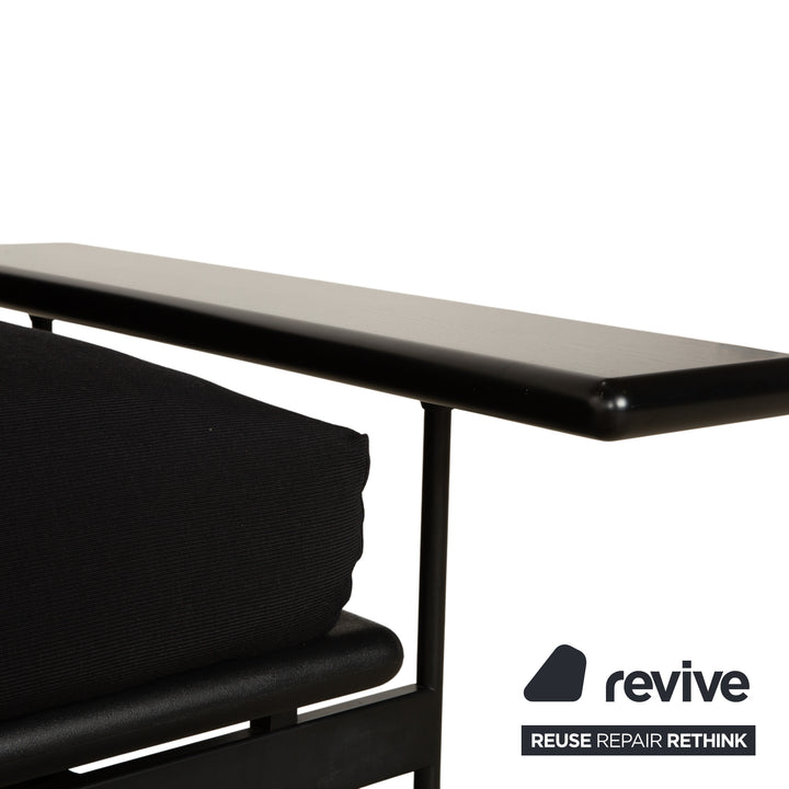 Arflex Pepper Stoff Stoff Dreisitzer Schwarz Schlafsofa Couch