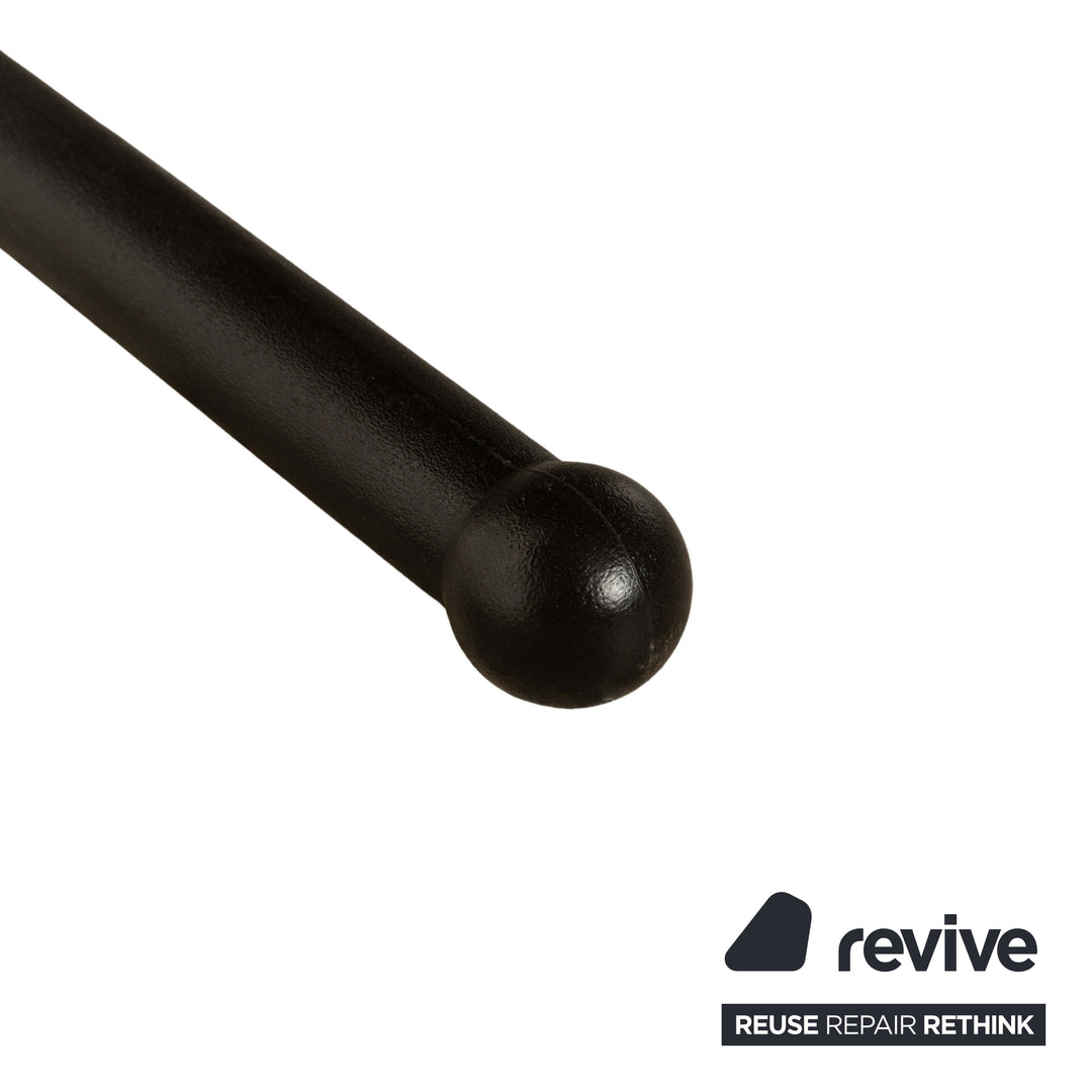 Arflex T-Line 4x armchairs leather grey black