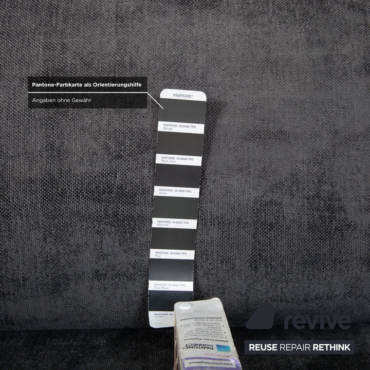 arketipo Stoff Ecksofa Grau Blau Sofa Couch