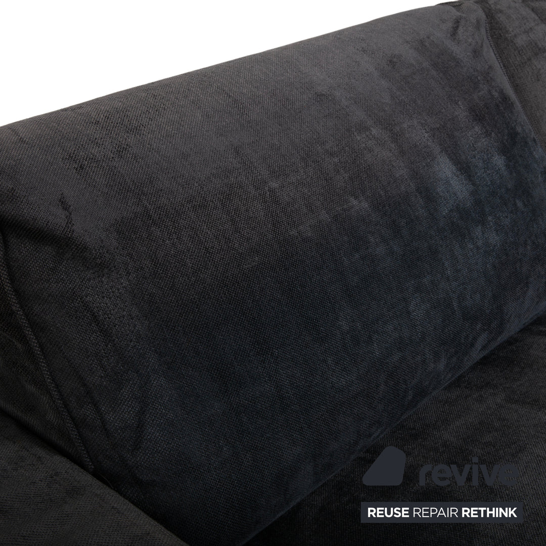 arketipo Stoff Ecksofa Grau Blau Sofa Couch