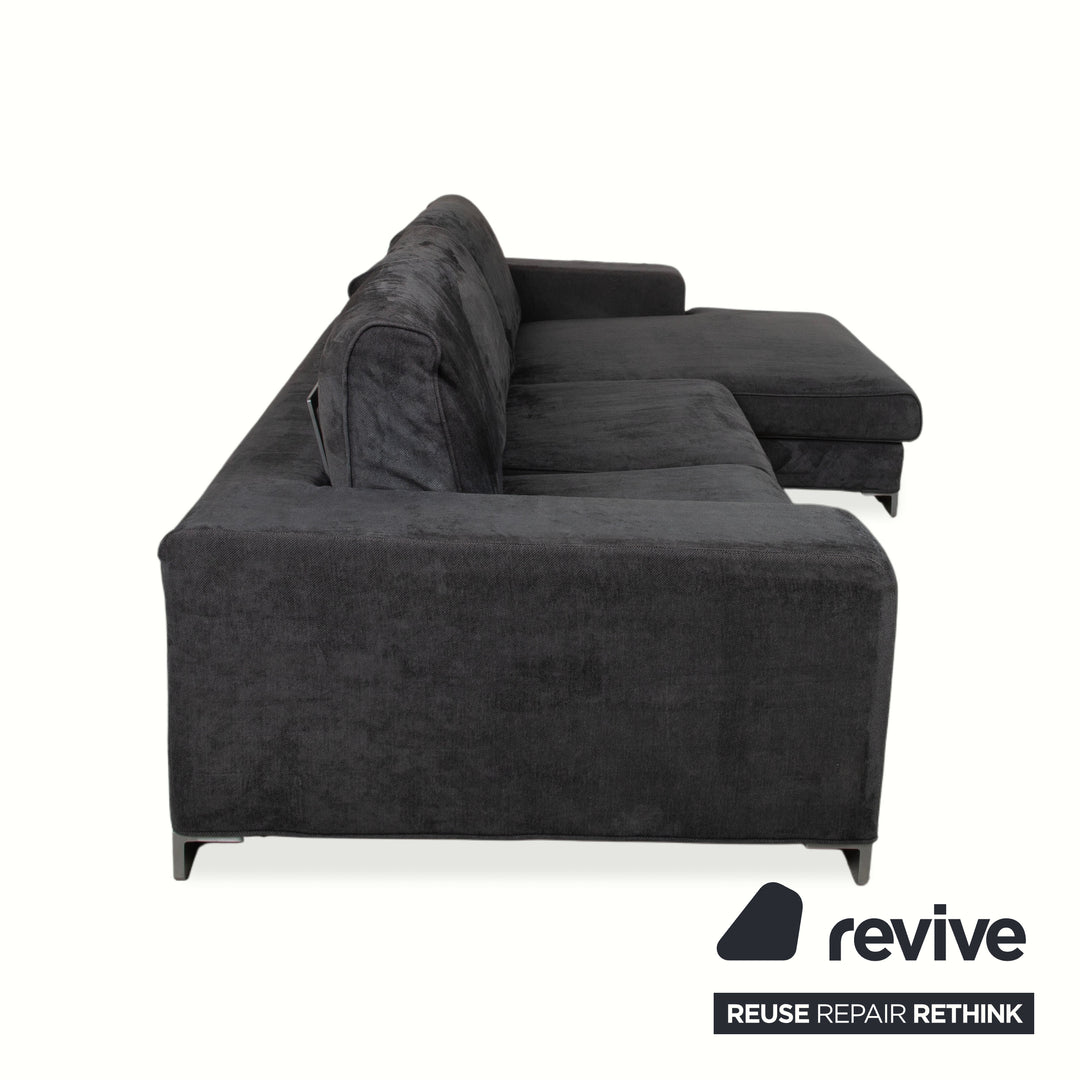 arketipo Stoff Ecksofa Grau Blau Sofa Couch