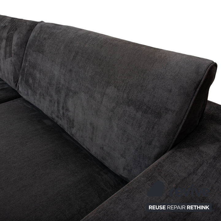 arketipo Stoff Ecksofa Grau Blau Sofa Couch