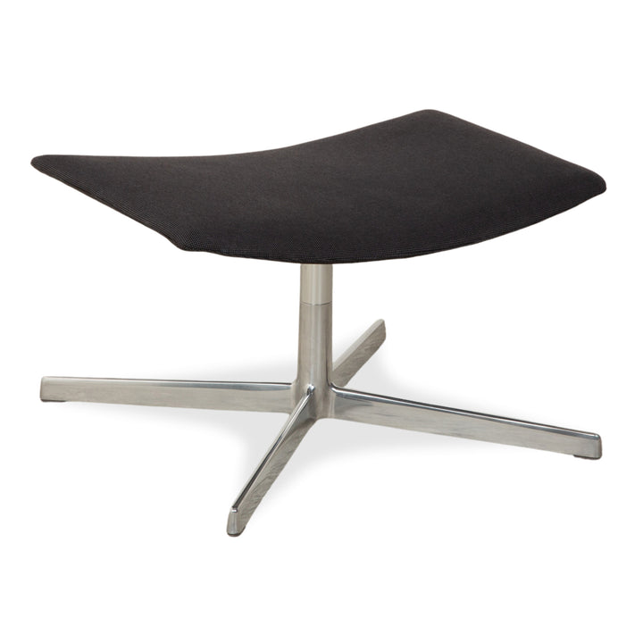 Arper Catifa 46 Stoff Hocker Dunkelgrau Blau