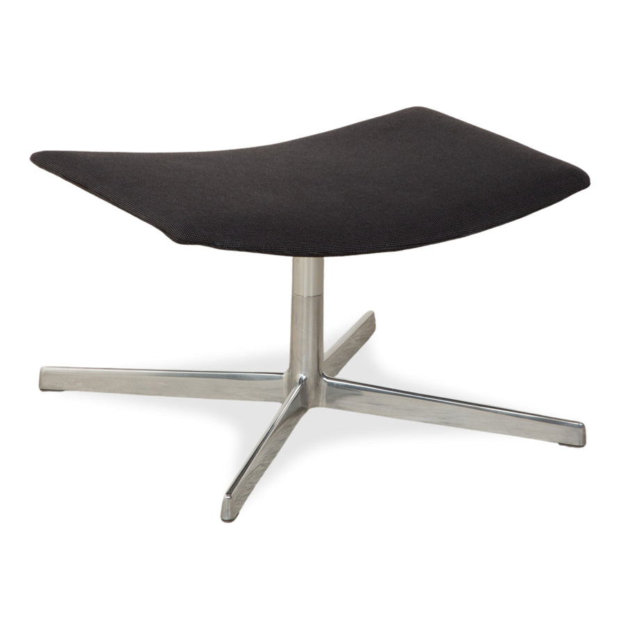 Arper Catifa 46 Fabric Stool Dark Grey Blue