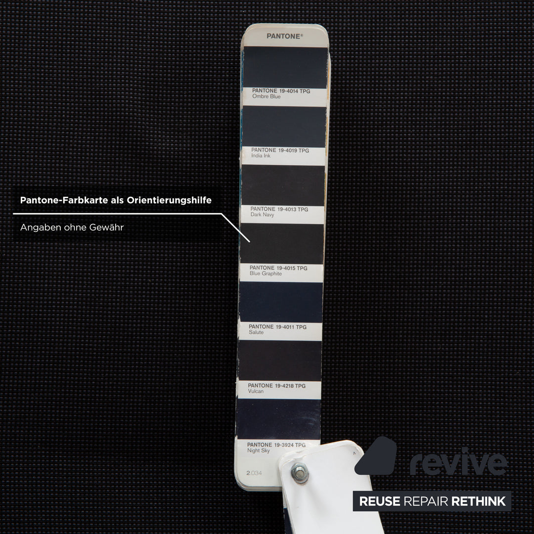 Arper Catifa 46 Fabric Armchair Dark Grey Blue Manual Function