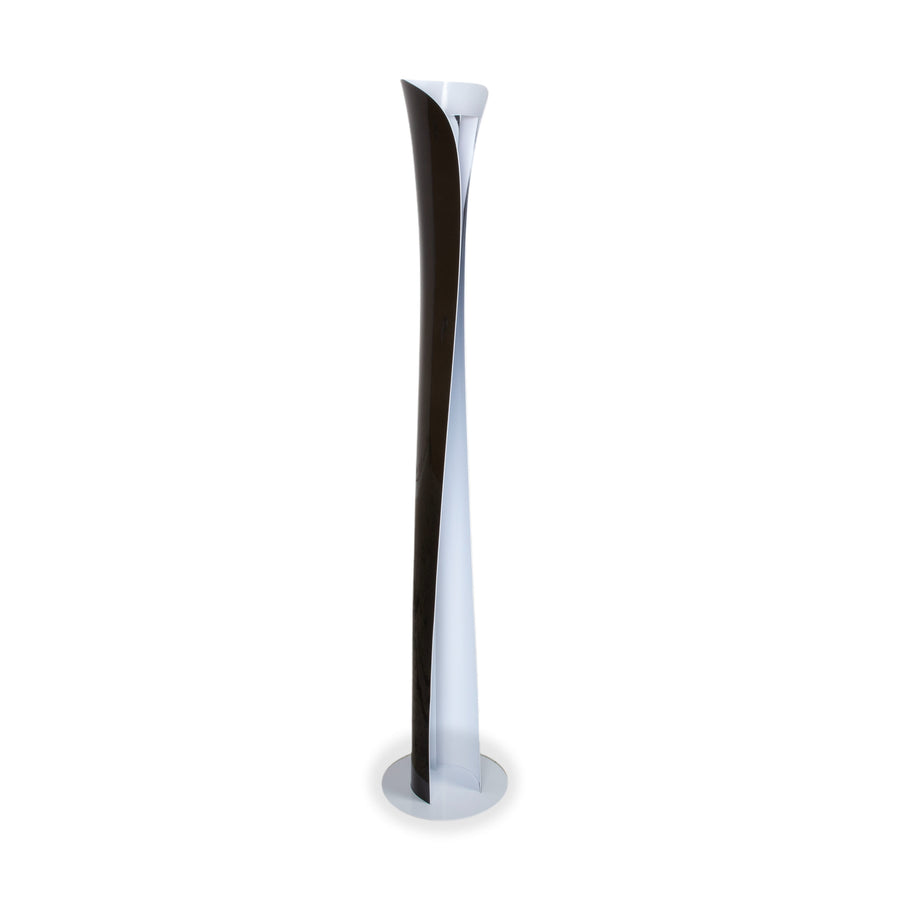 Artemide Cadmo Metall Stehlampe Silber Dimmbar by Karim Rashid